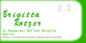 brigitta rotzer business card